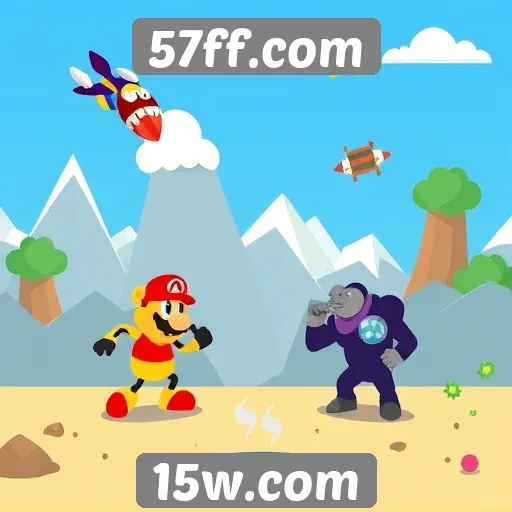 Comparativo entre jogos clássicos e novos no 57ff.com