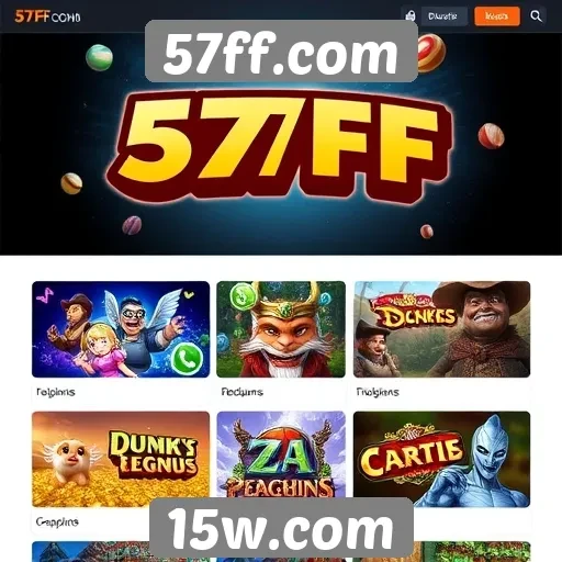 Principais Jogos Disponíveis em 57ff.com